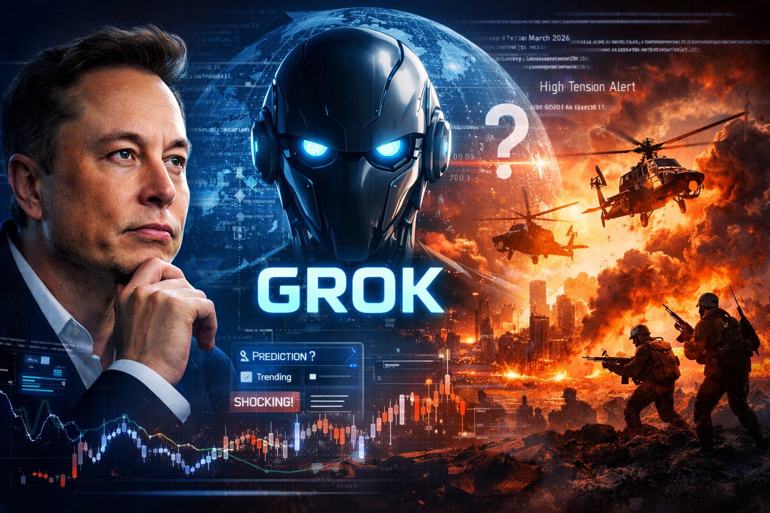 Grok d’Elon Musk : quand l’IA prédictive fait trembler l’actualité